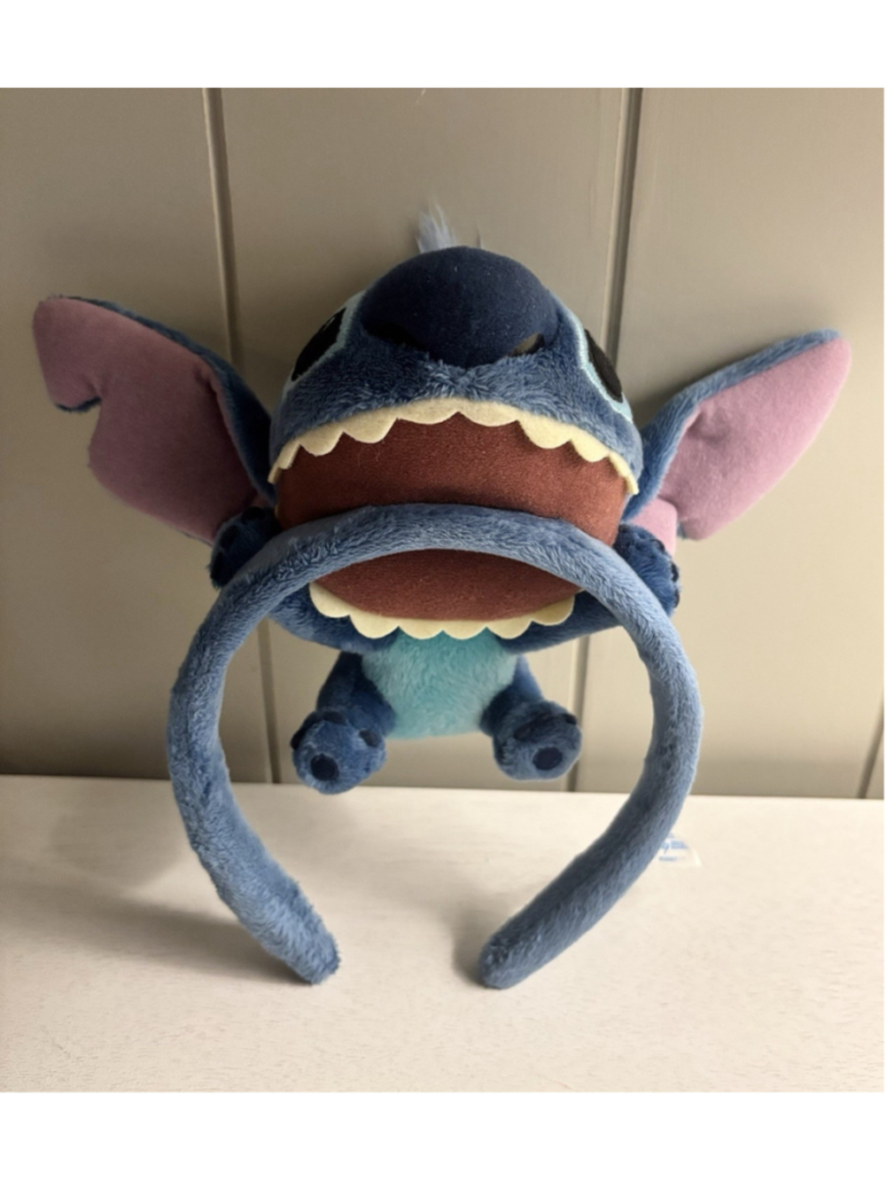 Tokyo Disney Resort Stitch Plush Bite Ears Headband Lilo Excellent Condition